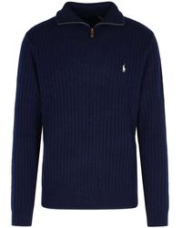 Polo Ralph Lauren - Wool And Cotton Sweater - Lyst