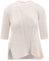 Sacai - Asymmetrical Jersey - Lyst