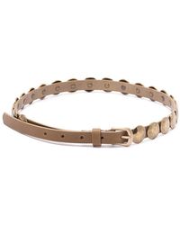 Golden Goose - 'Trinidad' Thin Belt With Studs - Lyst