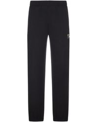 Burberry - Knight Logo Cotton Jogging Pants - Lyst