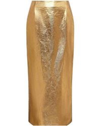 Gabriela Hearst - Manuela Midi Skirt - Lyst