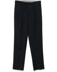 Etro - Wool Trousers With Pleats - Lyst