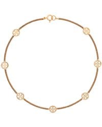 Tory Burch - Miller Pav Necklace - Lyst