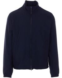 Herno - Bomber Con Chiusura Zip Frontale - Lyst