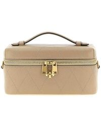 Tory Burch - Charlie Vanity Case Crossbody Bag - Lyst