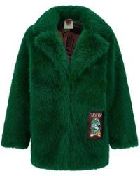 FARM Rio - Faux Fur Graphic Patch - Lyst