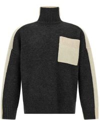JW Anderson - Two Tone Sweater - Lyst