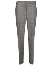 Pinko - Pleione Wool Blend Trousers T - Lyst
