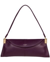 Balmain - Bag 64-83 Small Color Merlot - Lyst
