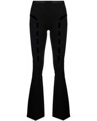 Rui - Cut-out Detail Flared Trousers - Lyst