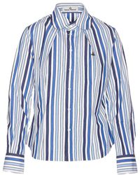 Vivienne Westwood - Toulouse Shirt With Embroidered Orb Logo - Lyst