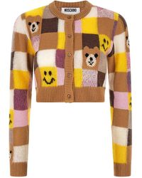 Moschino - Smiley And Cardigan - Lyst