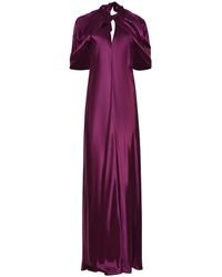 Alberta Ferretti - Dress Made Of Viscose - Lyst