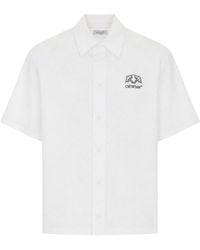 Off-White c/o Virgil Abloh - Offline Half Arrow Bowling Shirt - Lyst