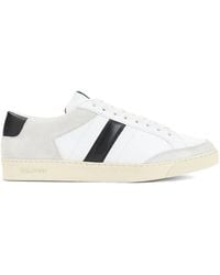 Tom Ford - Suede Grain Leather Low Top Sneakers - Lyst