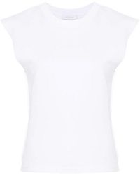 Rabanne - Cotton T-Shirt With Chain Detail - Lyst