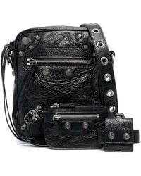 Balenciaga - Le Cagole Leather Crossbody Bag - Lyst