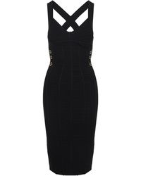 Elisabetta Franchi - Shaping Midi Dress - Lyst