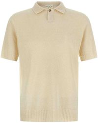 Ma'ry'ya - Spongy Effect Polo Shirt - Lyst