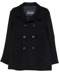 Herno - Double-Breasted Short Coat - Lyst