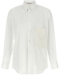 Comme des Garçons - Crochet Pocket Shirt - Lyst