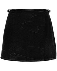 Givenchy - Denim Mini Skirt - Lyst