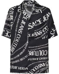 Versace Jeans Couture - Viscose Twill Shirt With Print - Lyst