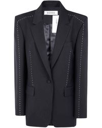 Rohe - Contrast Detail Blazer - Lyst