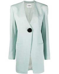 Jil Sander - Single Breasted Blazer - Lyst