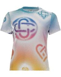 CASABLANCA - Airbrush Smiley T-Shirt - Lyst