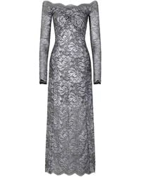 Rabanne - Long Lace Dress - Lyst