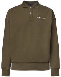 Polo Ralph Lauren - Cotton Blend Polo Shirt With Logo - Lyst