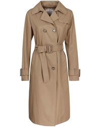 Herno - Double-breasted Cotton Trench Coat - Lyst