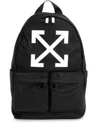 Off-White c/o Virgil Abloh - Arrow Print Backpack - Lyst