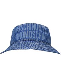 Moschino - Cotton Blend Hat - Lyst