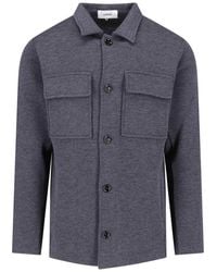 Lardini - Virgin Wool Shirt - Lyst