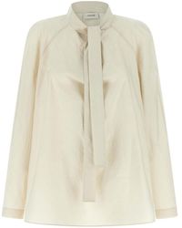 Lemaire - Ascot Collar Shirt - Lyst