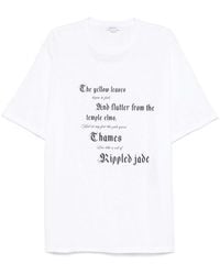 McQueen - Cotton T-Shirt - Lyst
