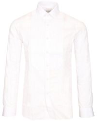Tagliatore - Pleated Formal Shirt - Lyst