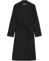 Max Mara - Wool Dressing Gown Coat - Lyst