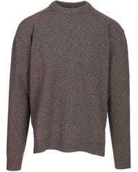 Rick Owens - Crew Neck Sweater - Lyst