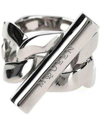 McQueen - T Ring - Lyst