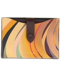 Paul Smith - Card Holder Dusky Swirl - Lyst