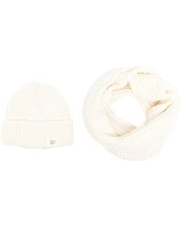 Peuterey - Wool Beanie And Scarf Set - Lyst