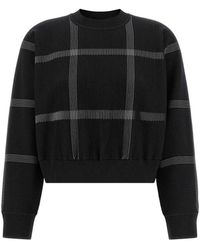 Pleats Please Issey Miyake - Crossing Knit Sweater - Lyst