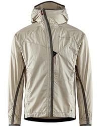 Klättermusen - Ansur Hooded Wind Jacket - Lyst