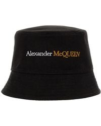 McQueen - Logo Bucket Hat - Lyst