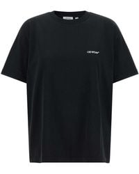 Off-White c/o Virgil Abloh - Arrow Out Flower' T-Shirt - Lyst
