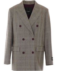 Mulberry - Check Jacket - Lyst