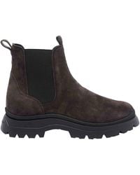 Hogan - Chelsea H692 Booties - Lyst